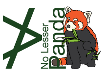 No Lesser Panda Logo